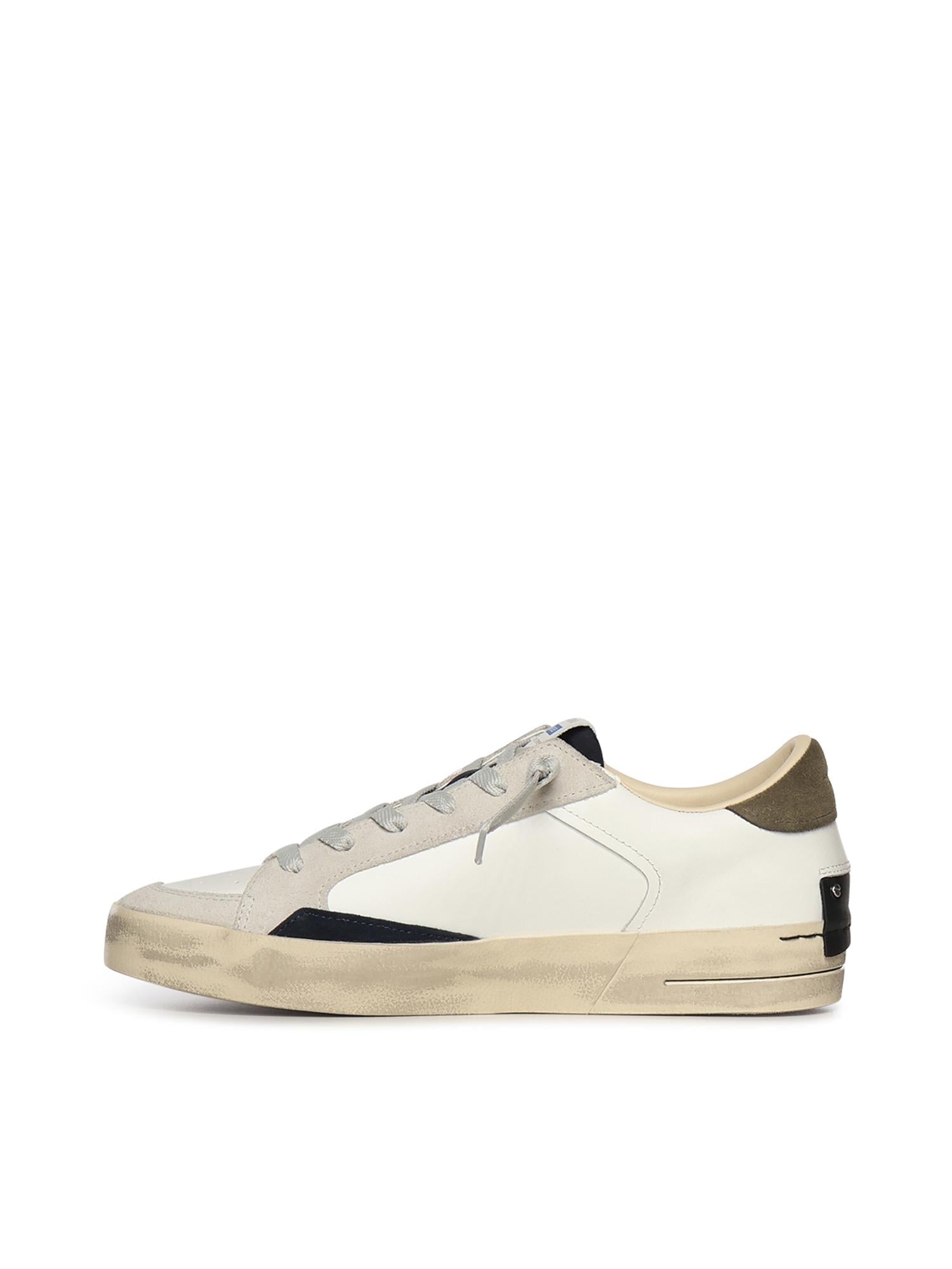 Sneaker Sk8 Deluxe in pelle 19110PP8B WHITE CRIME LONDON 