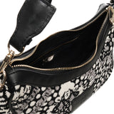 Borsa a spalla Amelia 73BS8BU06 AMELIANERO/MULTICOLOR V° 73 