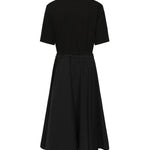 Abito midi plissettato K10938I00004 89A17999 MONCLER 