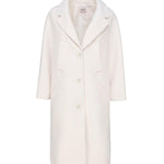Cappotto monopetto in lana MDFW23830 -PANNA MARIUCCIA Milano 