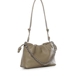 Borsa Flamenco Purse media in pelle di vitello <BR/> A411FCRXAP 5541 LOEWE 