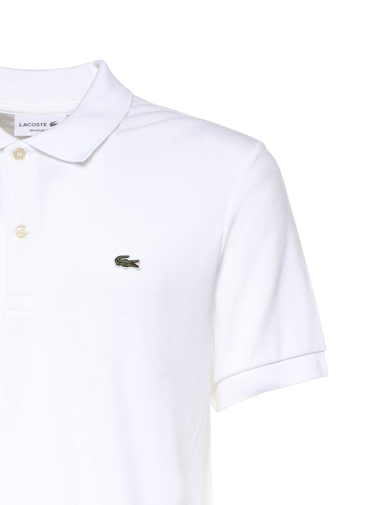 Polo in jersey di cotone con logo DH2050 001 LACOSTE 