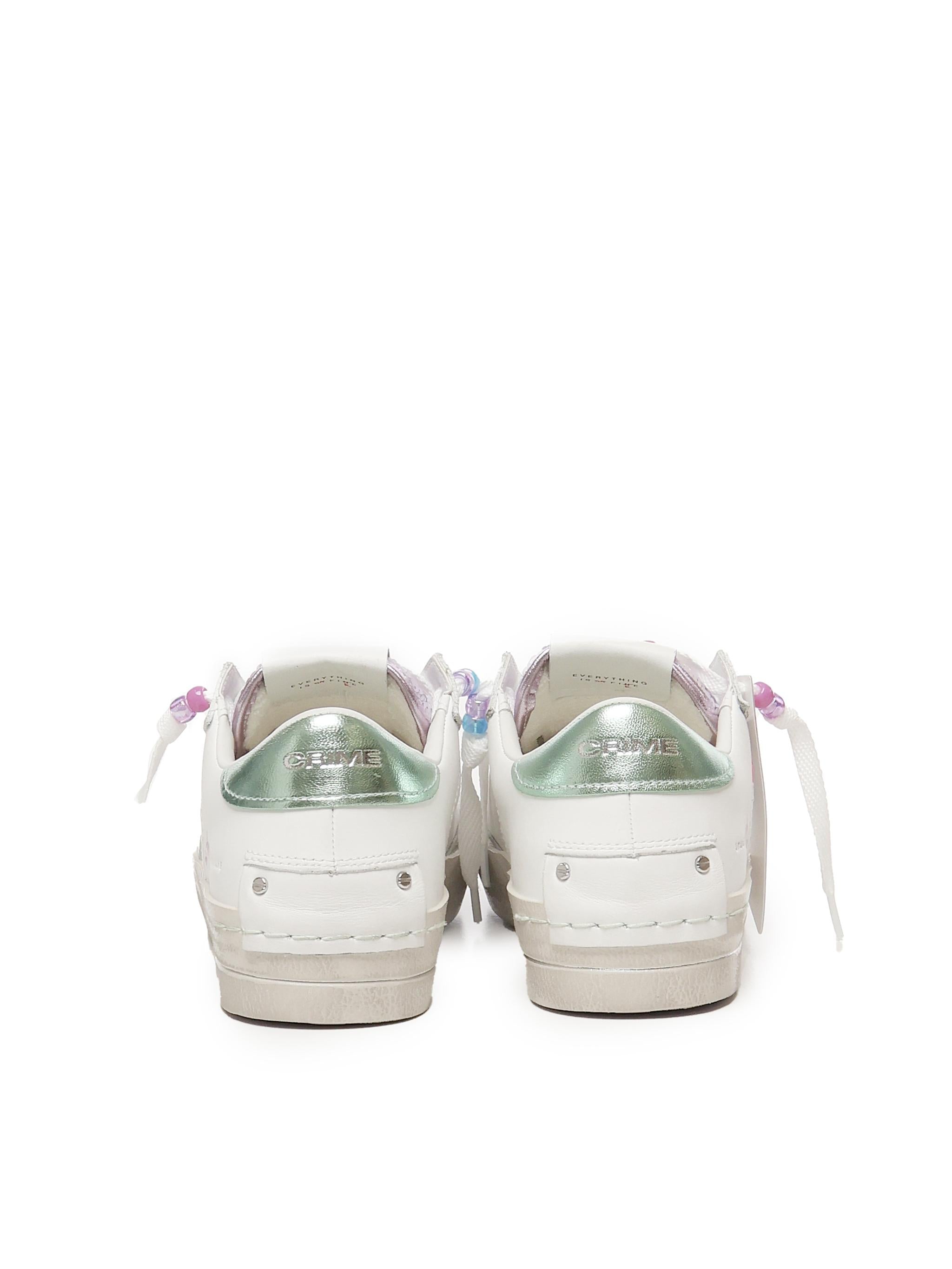 Sneakers SK8 Deluxe 20100PP7 WHITE CRIME LONDON 