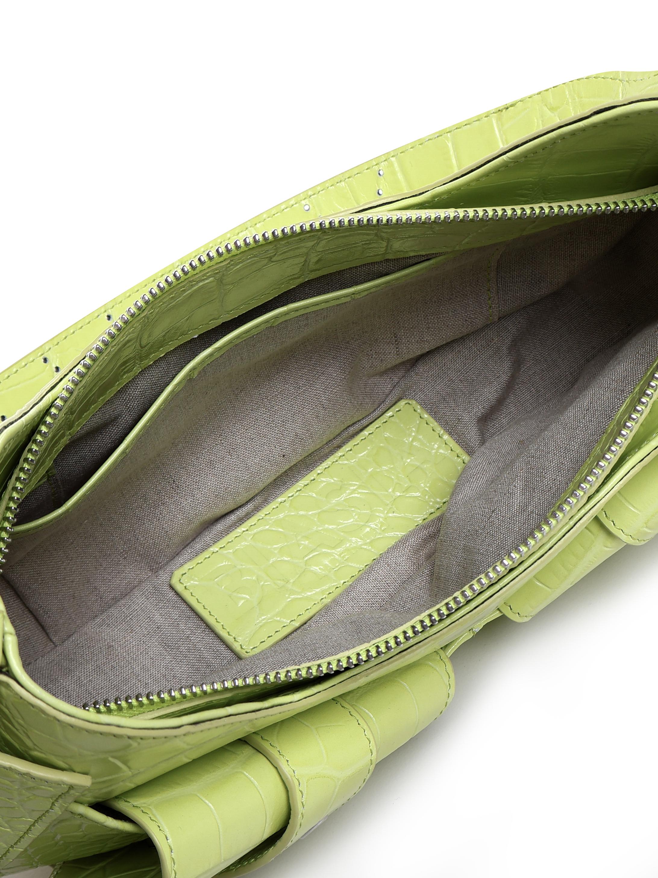 Borsa a spalla Y2K.001 FBBP70001COC -KIWI/NIKEL BIASIA 