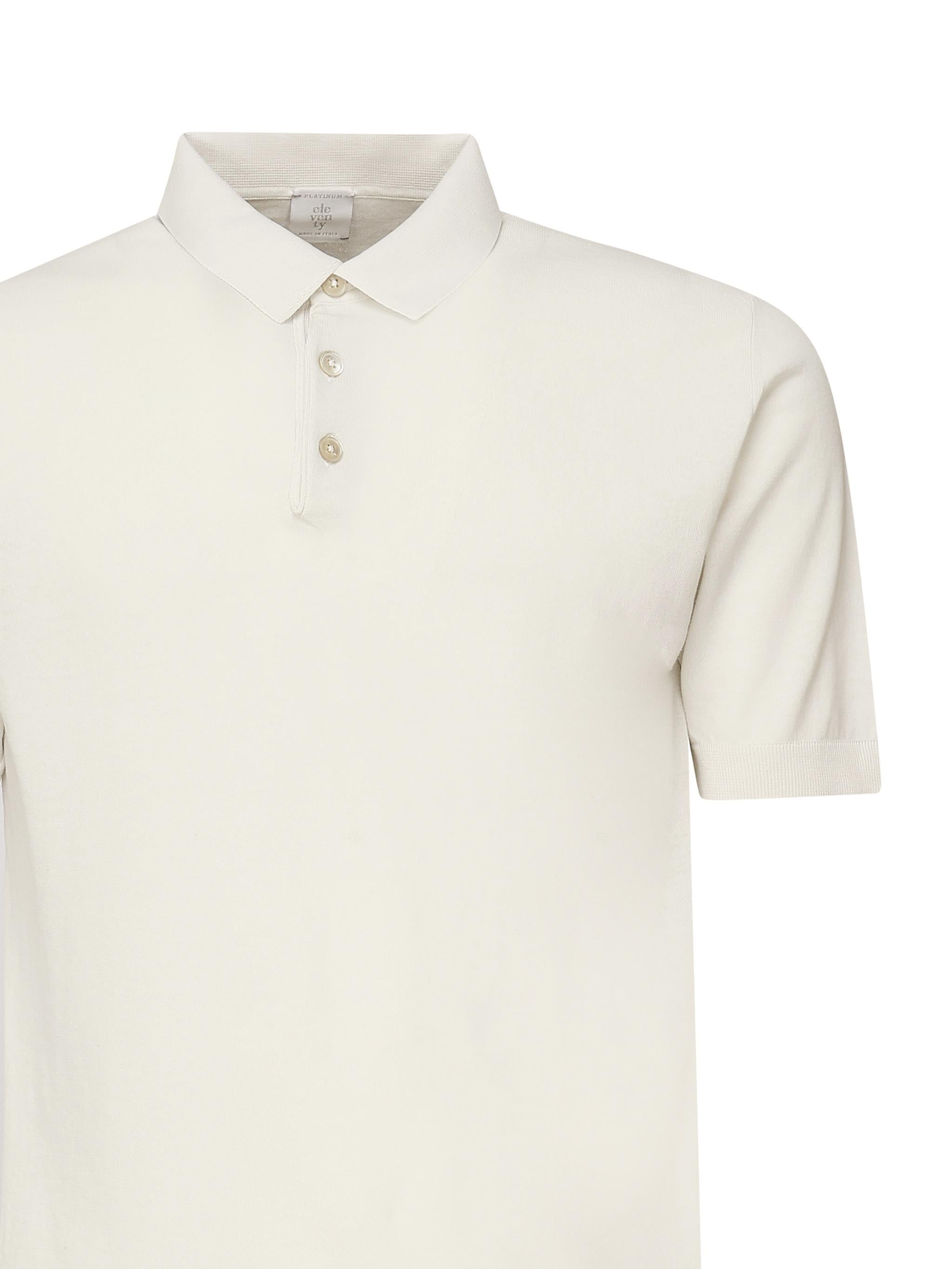 Polo in cotone con bottoni K76MAGC14MAT0A001 02NN ELEVENTY 