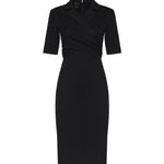 Abito midi con fiocco 106499 A34IZ99 PINKO 