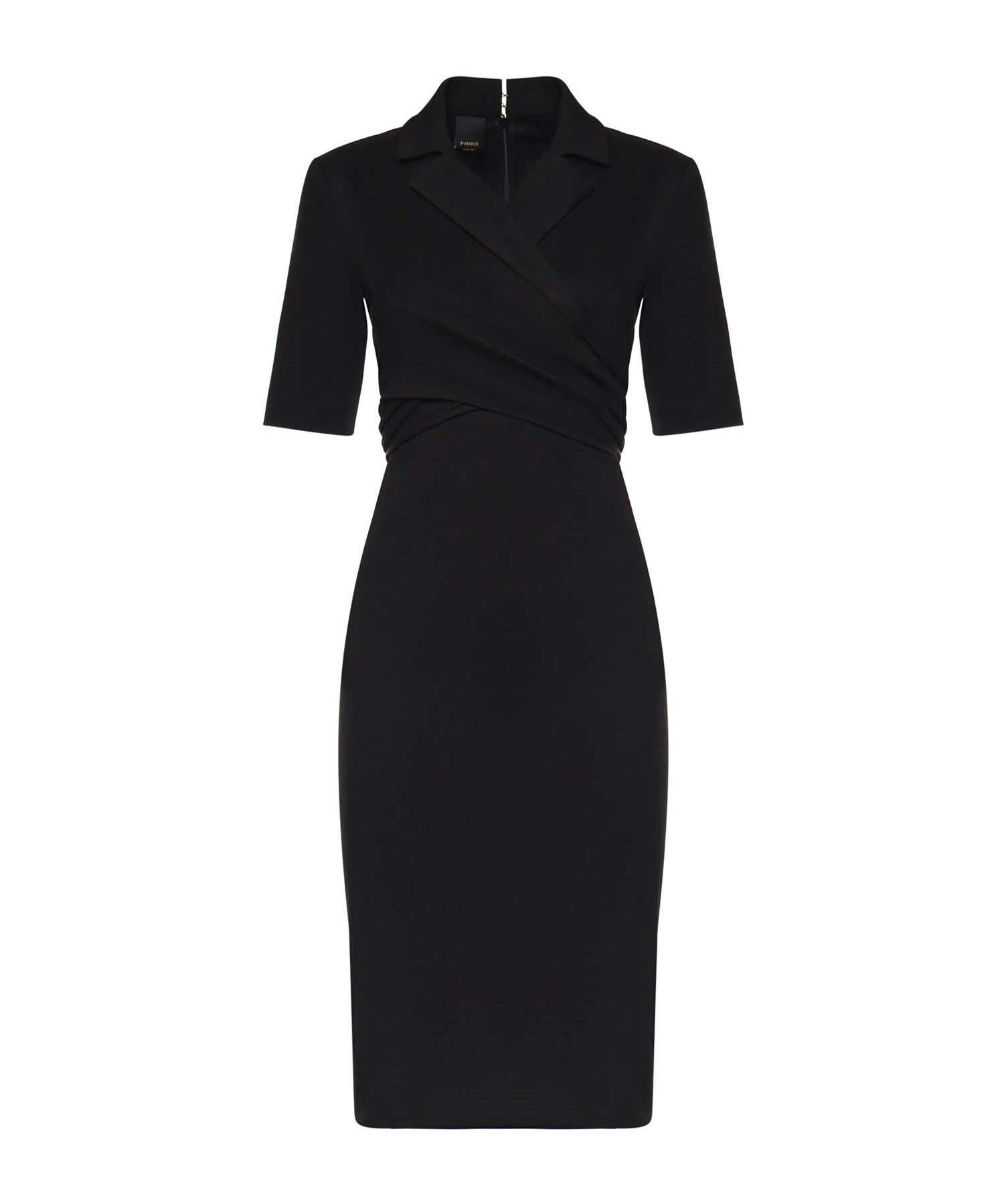 Abito midi con fiocco 106499 A34IZ99 PINKO 