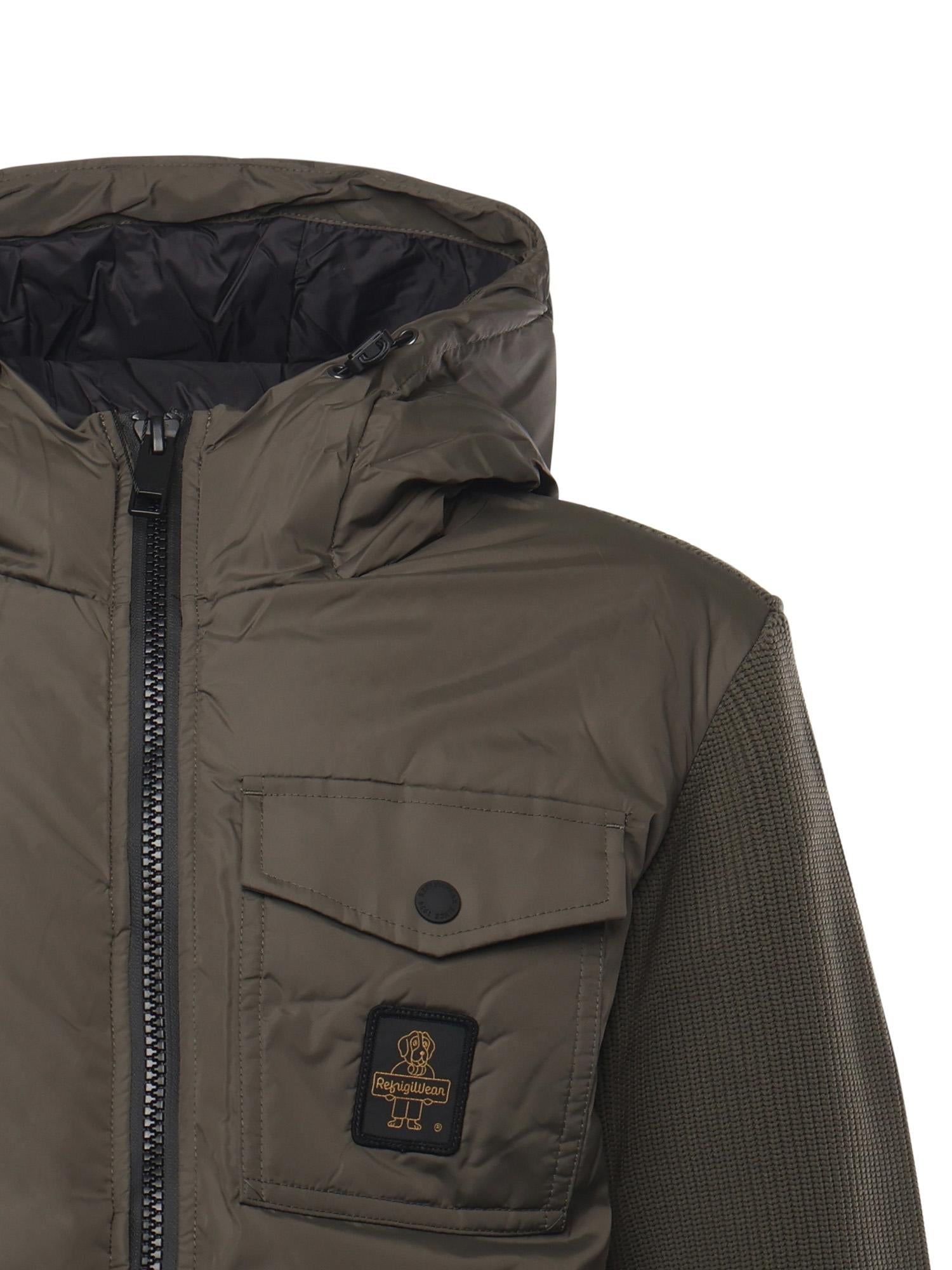 Piumino Hybrid Hood Hunter G94000 NY0214E04010 REFRIGIWEAR 