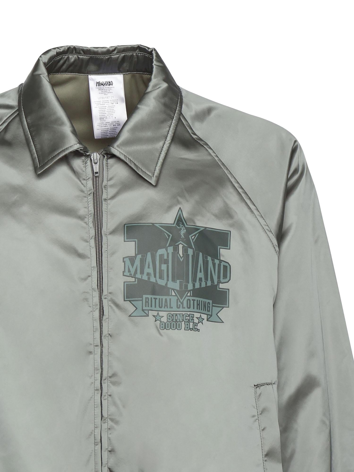 Giacca con zip e logo MGFW25JA01197 3248 MAGLIANO 