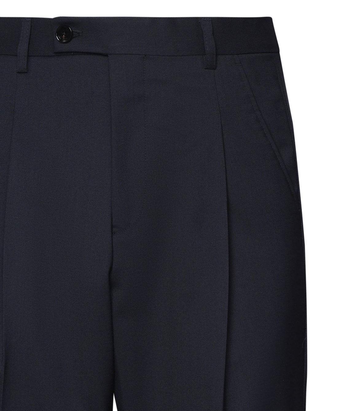 Pantaloni in misto lana vergine RAUL WBSBLU BE ABLE 