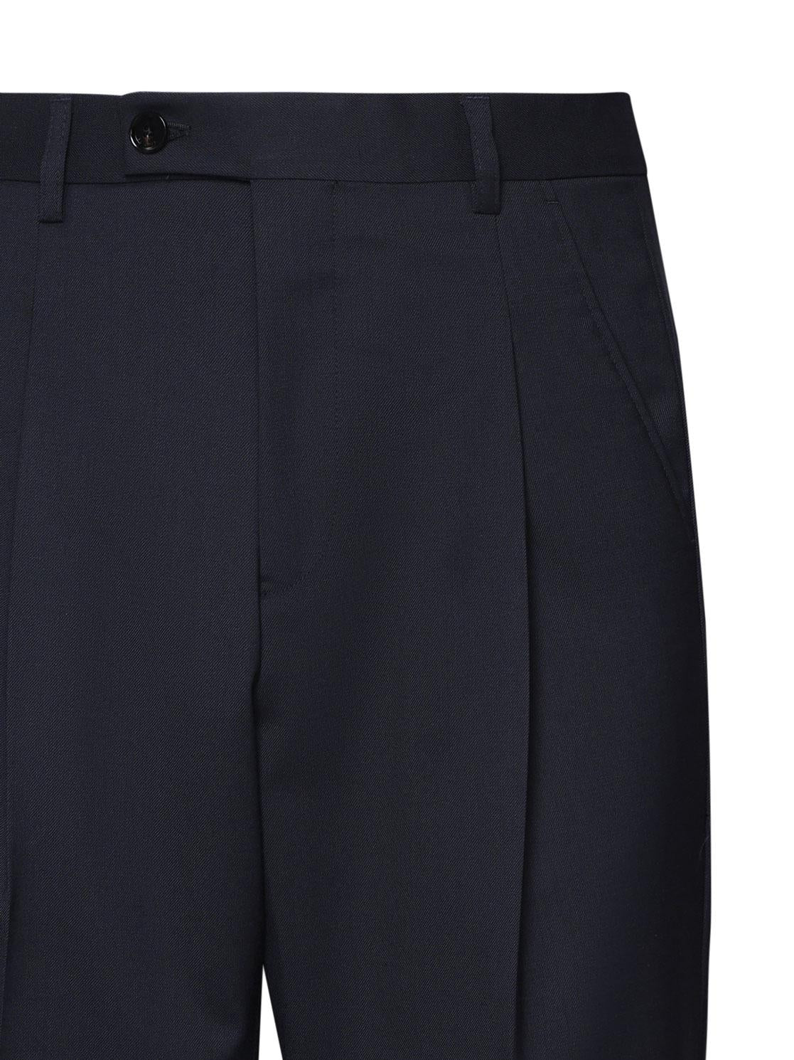 Pantaloni in misto lana vergine RAUL WBSBLU BE ABLE 