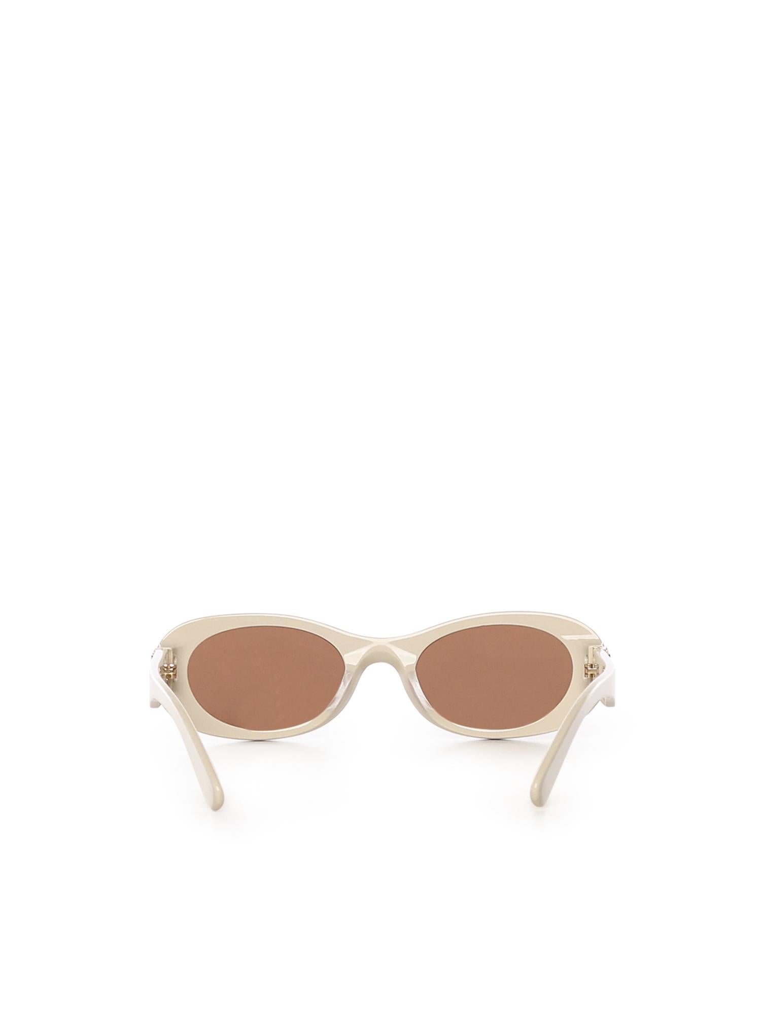 Occhiali da sole con logo MU06ZS 21D90Q50 MIU MIU 