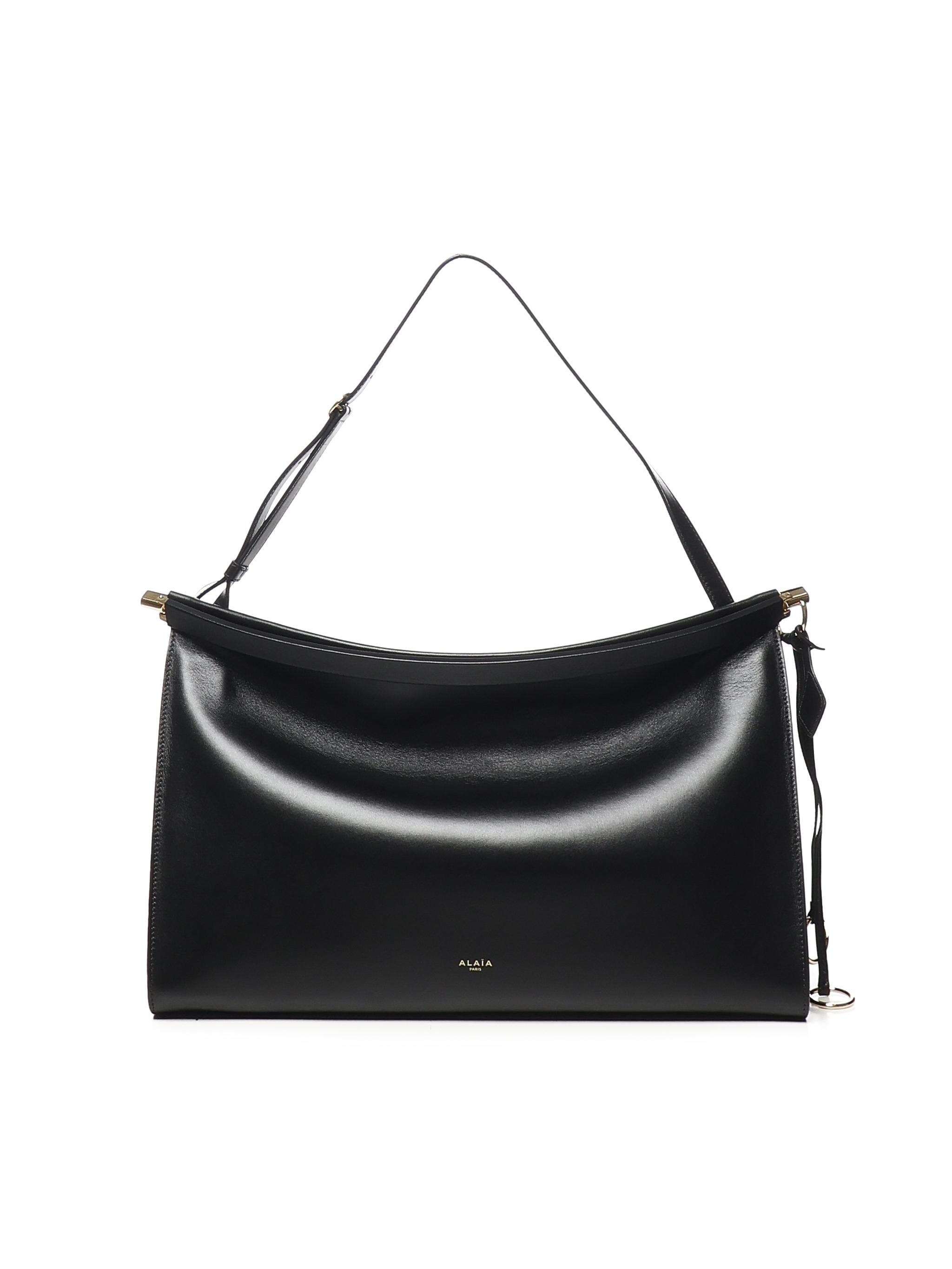 BORSA LE CLICK EAST WEST GRANDE IN PELLE AA1S01441CA332 999 ALAIA 