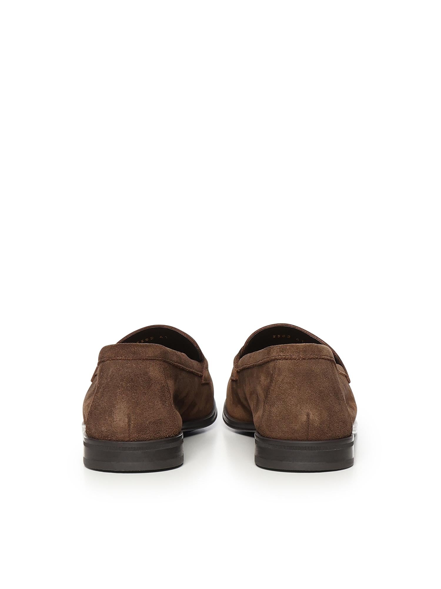 Mocassini Penny Adler in suede DU3382NOTTUY260 TM01 DOUCAL'S 