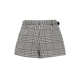 Skort in pied-de-poule<BR/> PF25111SK BW SELF-PORTRAIT 