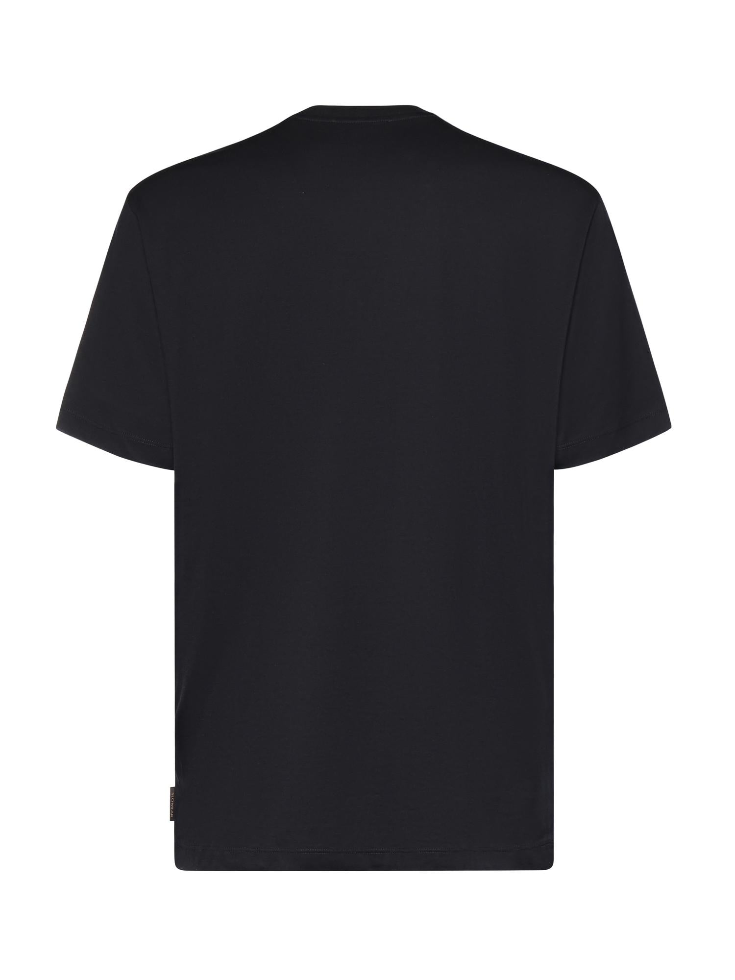 T-shirt in cotone e seta 810324 ZQ317Z0542 ZANONE 