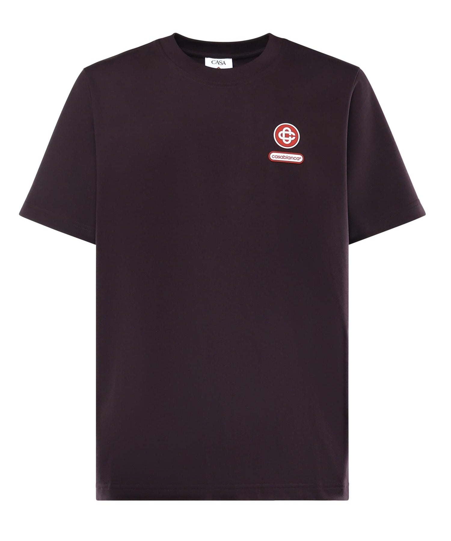 T-shirt con logo in cotone MAW25JTS001 06 CASABLANCA 