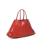 Borsa "Santa croce small" in pelle 8893 PATENT RED DRAGON DIFFUSION 