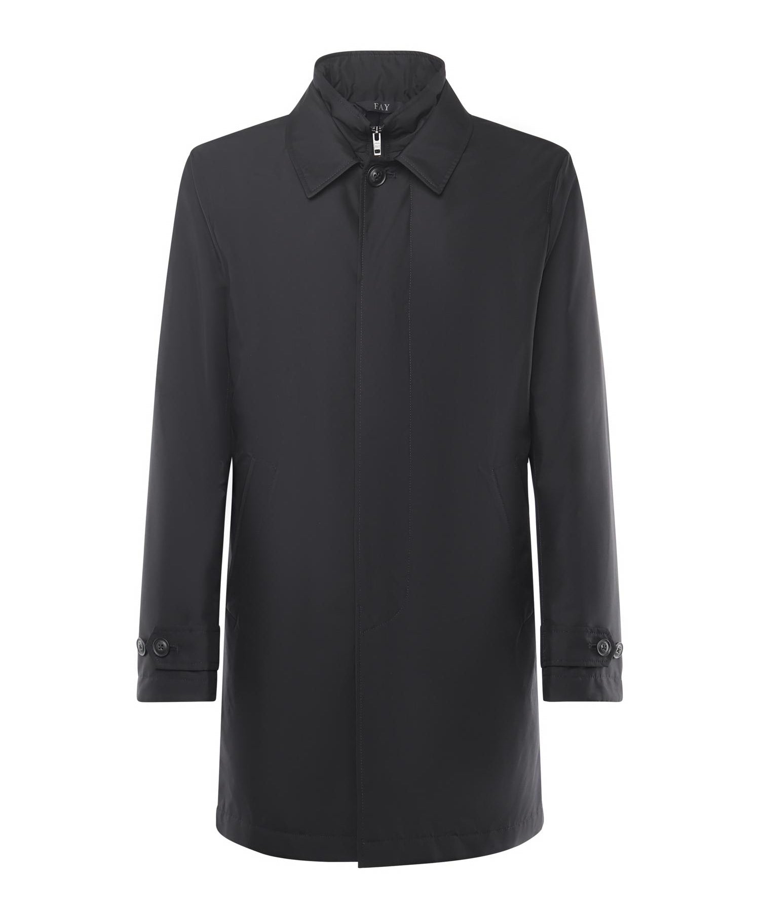 Morning coat in popeline tecnico NAM62510160AXX U804 FAY 