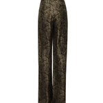 Pantaloni paisley in twill di seta 820232 Y6K901355 SAINT LAURENT 