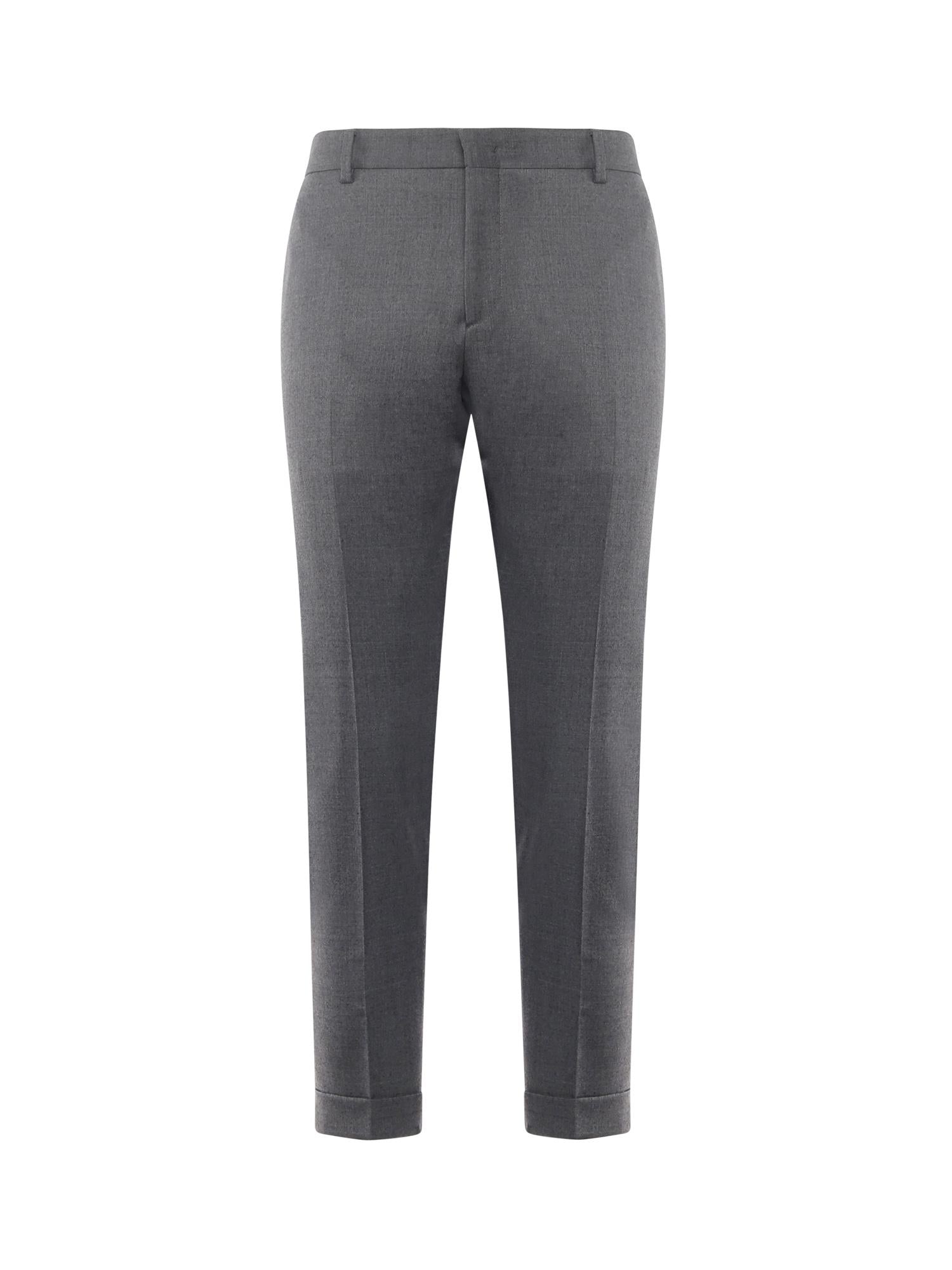 Pantaloni sartoriali in gabardine di misto lana ALEXANDER SHORTER RISV FPDOGRIGIO BE ABLE 