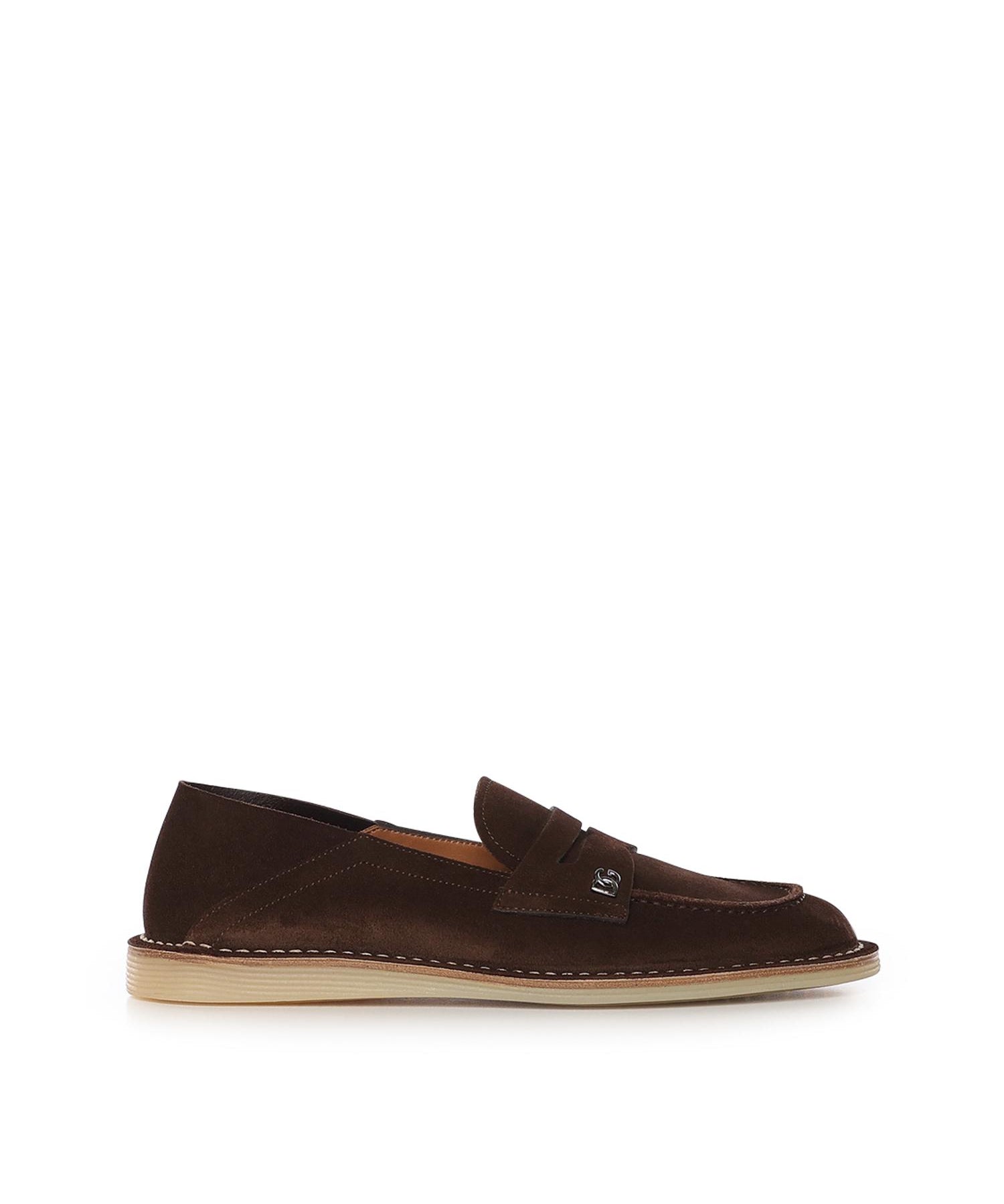 Mocassini New Florio in pelle A50739 AS70780081 DOLCE & GABBANA 