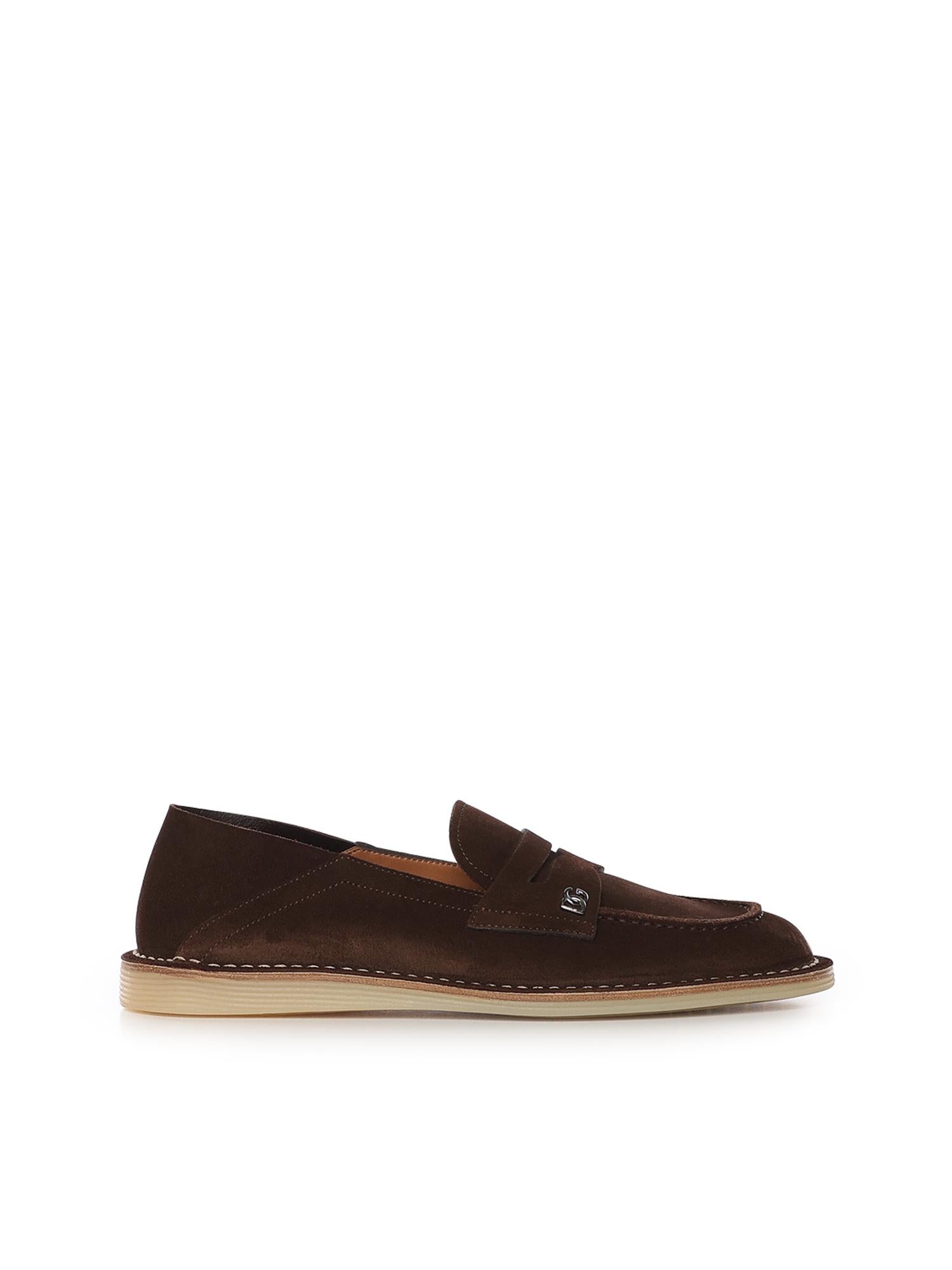 Mocassini New Florio in pelle A50739 AS70780081 DOLCE & GABBANA 