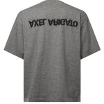 T-shirt Distort con logo A3427003 GREY MELANGE AXEL ARIGATO 