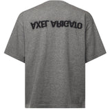 T-shirt Distort con logo A3427003 GREY MELANGE AXEL ARIGATO 