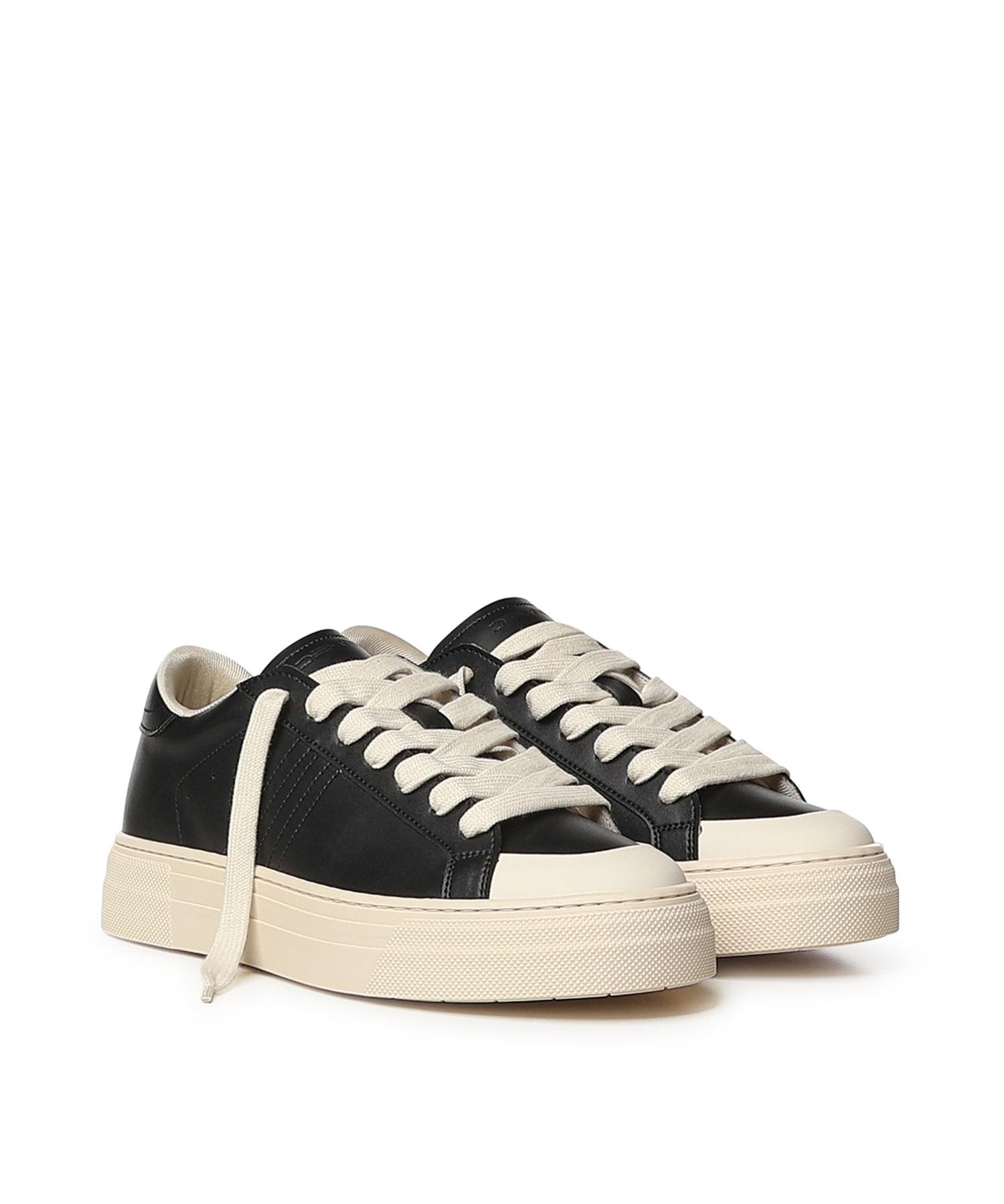Sneakers 581 in pelle 581 NERO/BEIGE DEMNA 