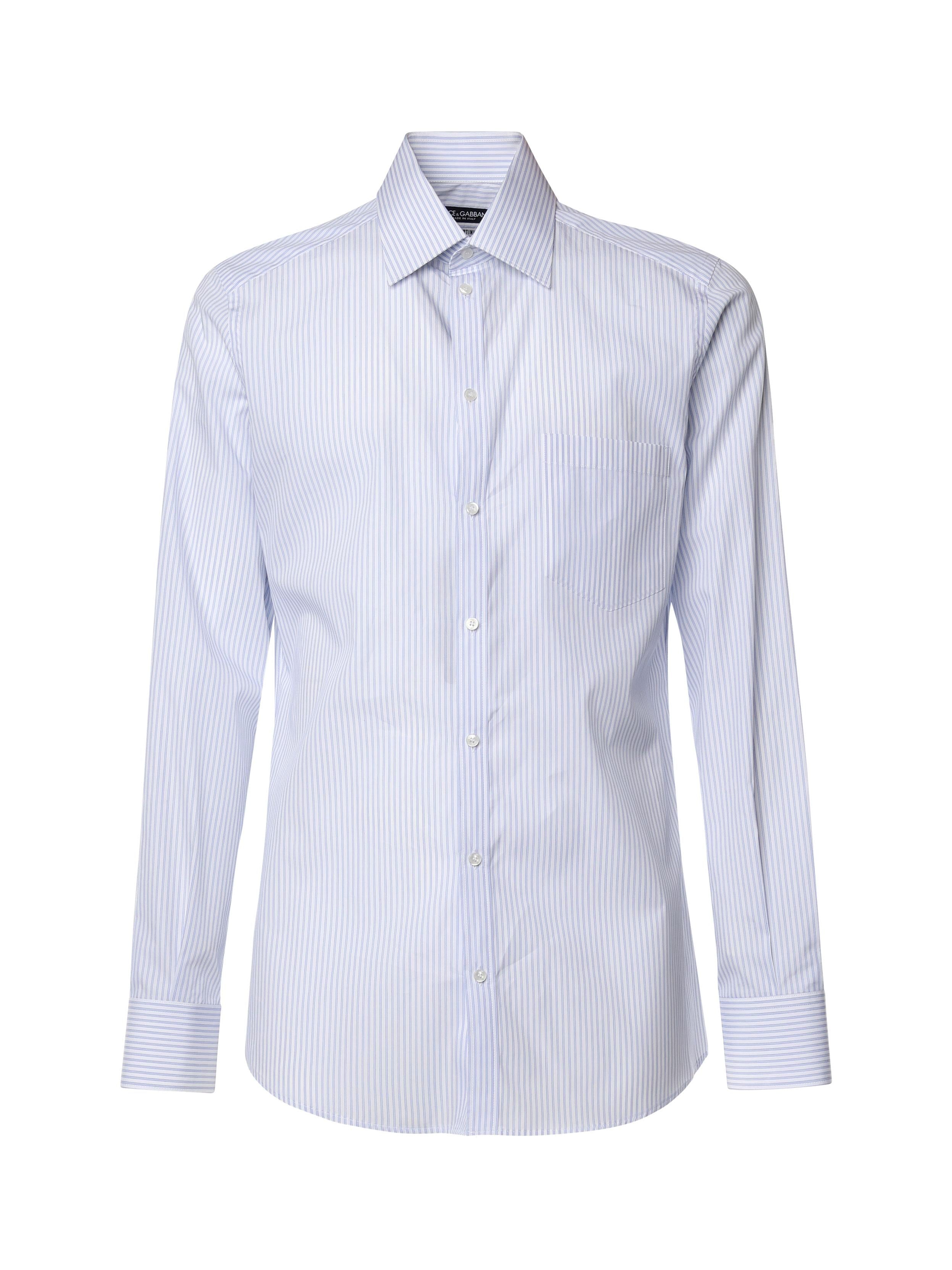 Camicia in popeline di cotone G5MQ5T FR50QS8051 DOLCE & GABBANA 