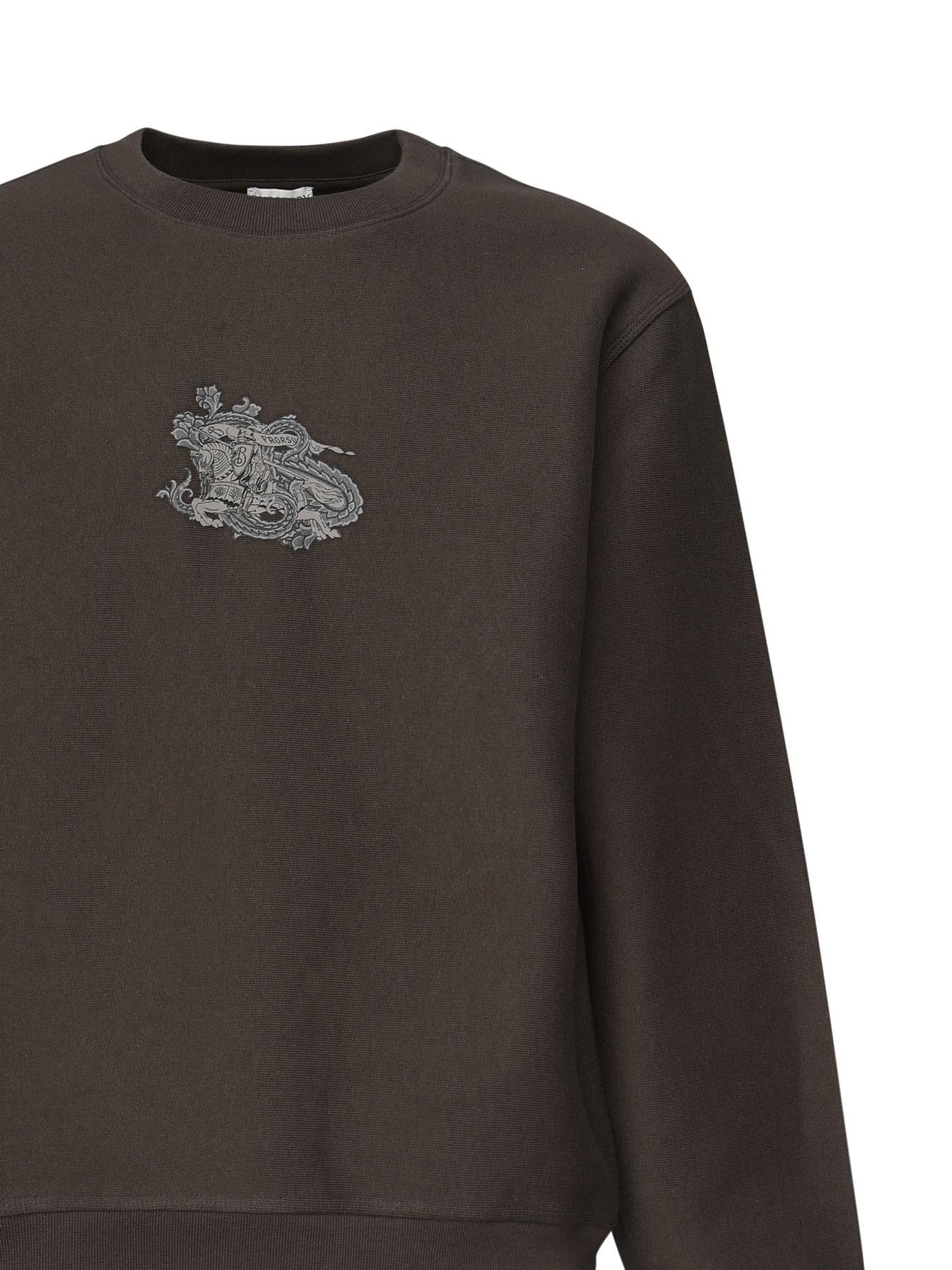 Felpa in misto cotone knight 8099546 C1423 BURBERRY 