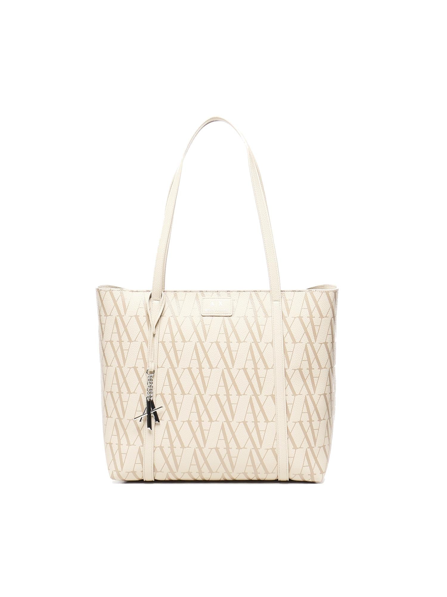 Tote Bag logo all-over XW001199 AF15325F8035 ARMANI EXCHANGE 