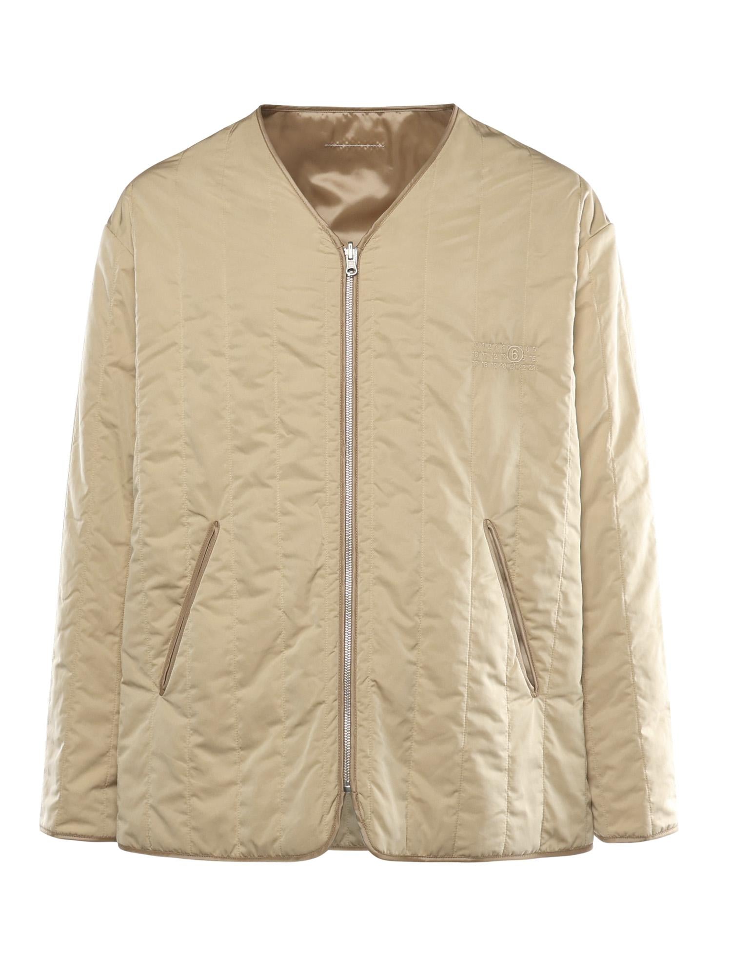 Giacca reversibile con logo SH0AM0074 MTN134961 MM6 Maison Margiela 