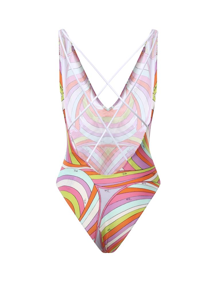 Costume intero con stampa Iride 6HMC01 6H875P26 PUCCI 