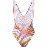 Costume intero con stampa Iride 6HMC01 6H875P26 PUCCI 