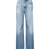 Jeans palazzo in denim soft 101733 A2DZPJV PINKO 