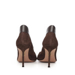 Pumps Guanto in suede<BR/> GTOMIDP0 SAAESP AQUAZZURA 