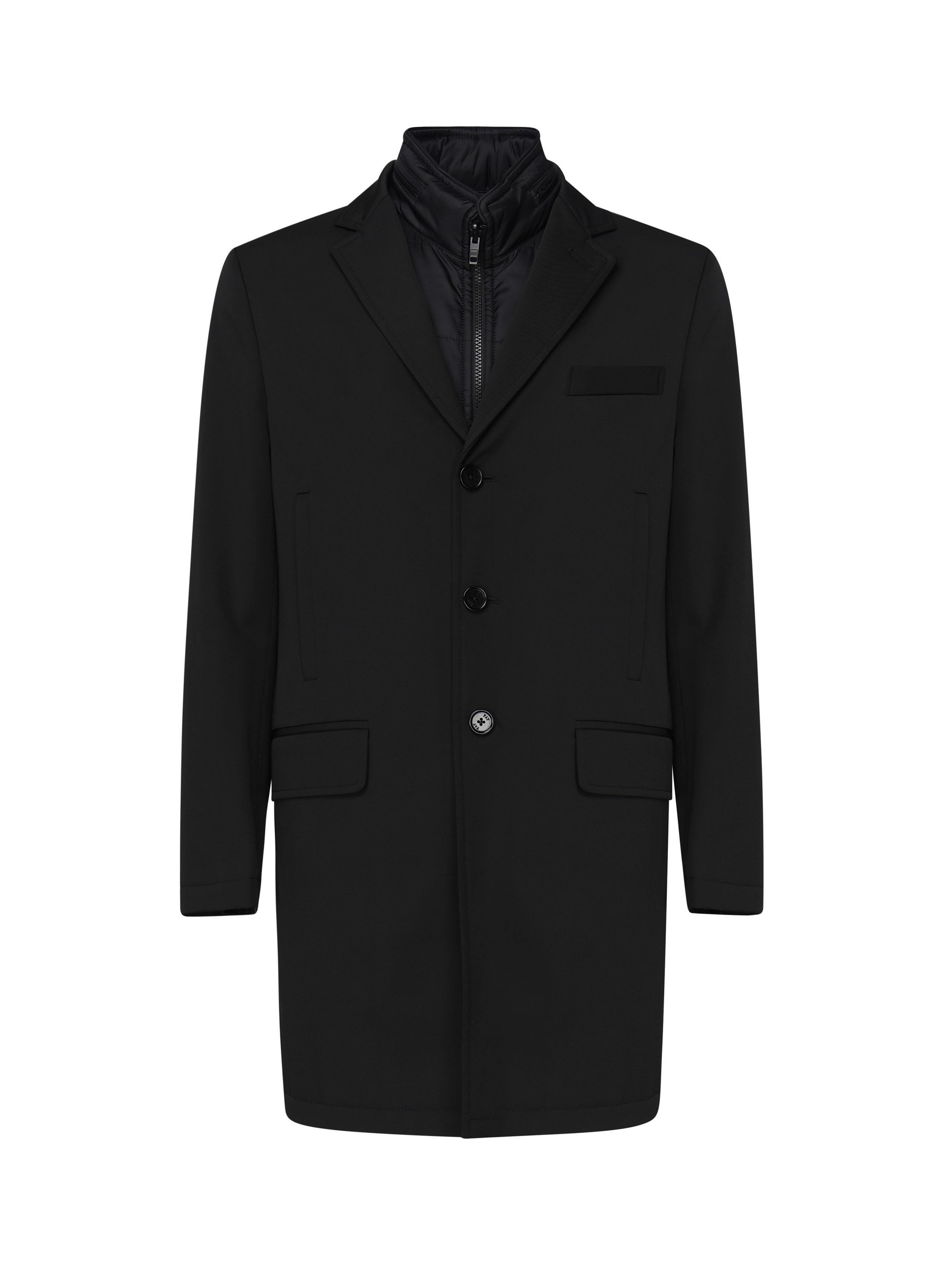 Double coat in gabardine NAM5349168STOA B999 FAY 