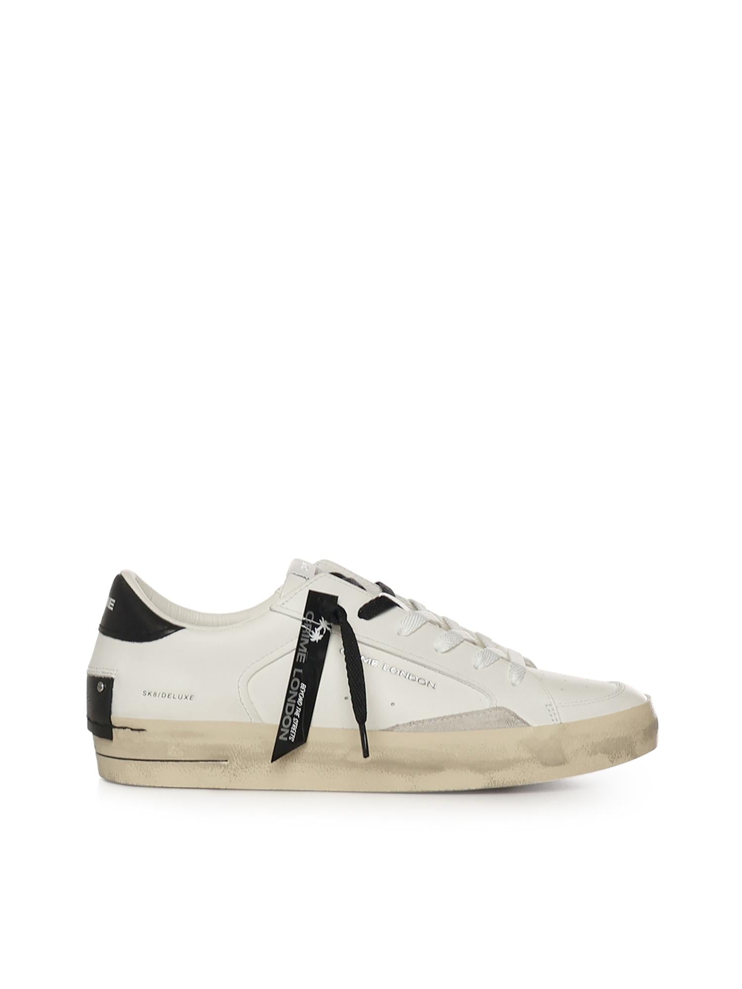Sneaker Sk8 Deluxe 17100PP6B WHITE CRIME LONDON 