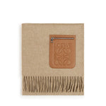 Sciarpa in lana e cashmere FSA5SS1W01 2140 LOEWE 