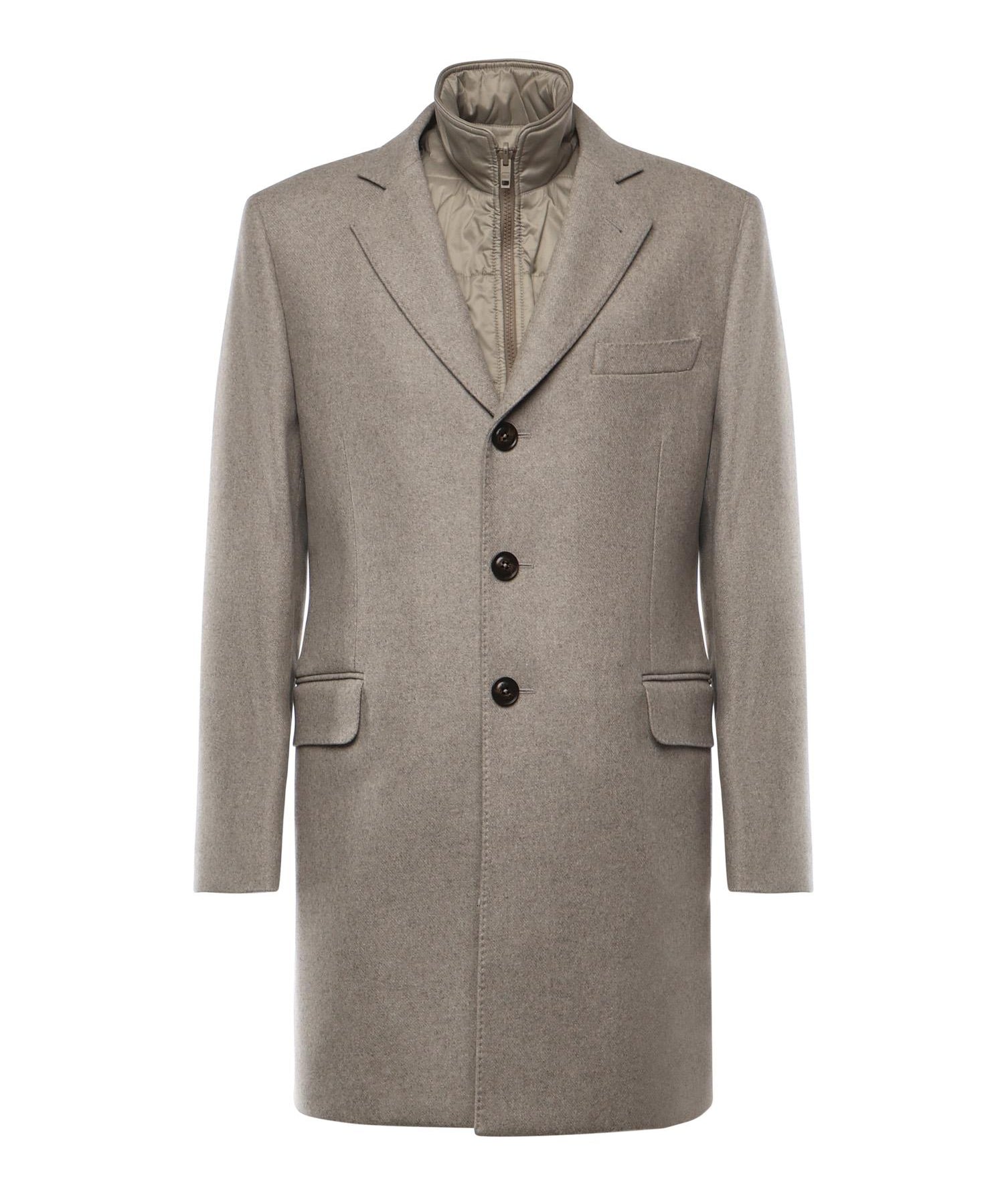 Double Coat in panno di lana e cashmere NAM53511390GAH C205 FAY 