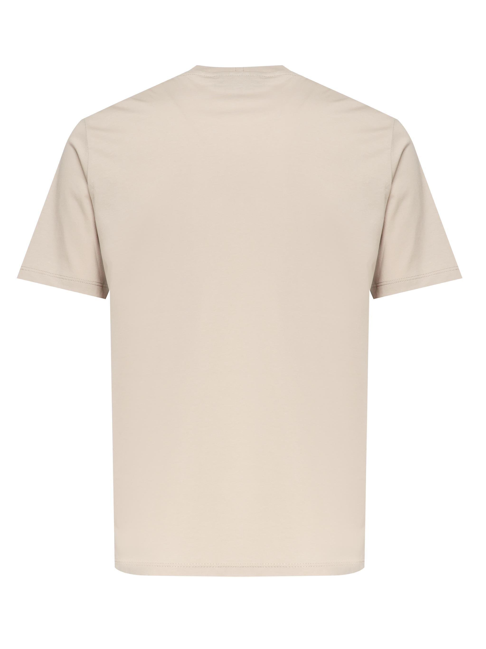 T-shirt Vice in cotone premium VICE BEIGE GIULIANO GALIANO 