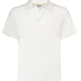 Polo in lino FRS0001 01138L MC2 SAINT BARTH 