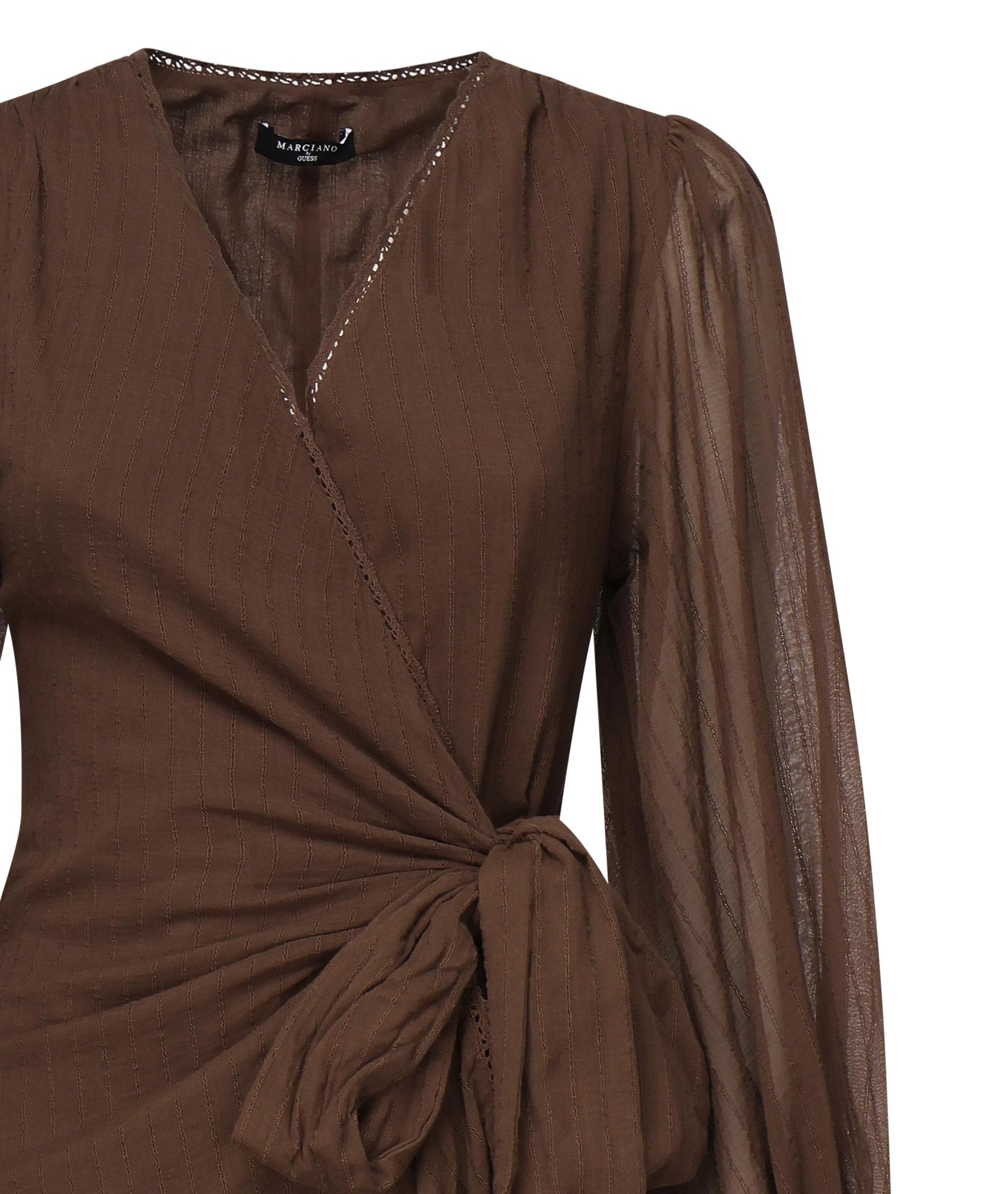 Abito lungo Elsa fit and flare 5GGK53 7317AA14C MARCIANO BY GUESS 