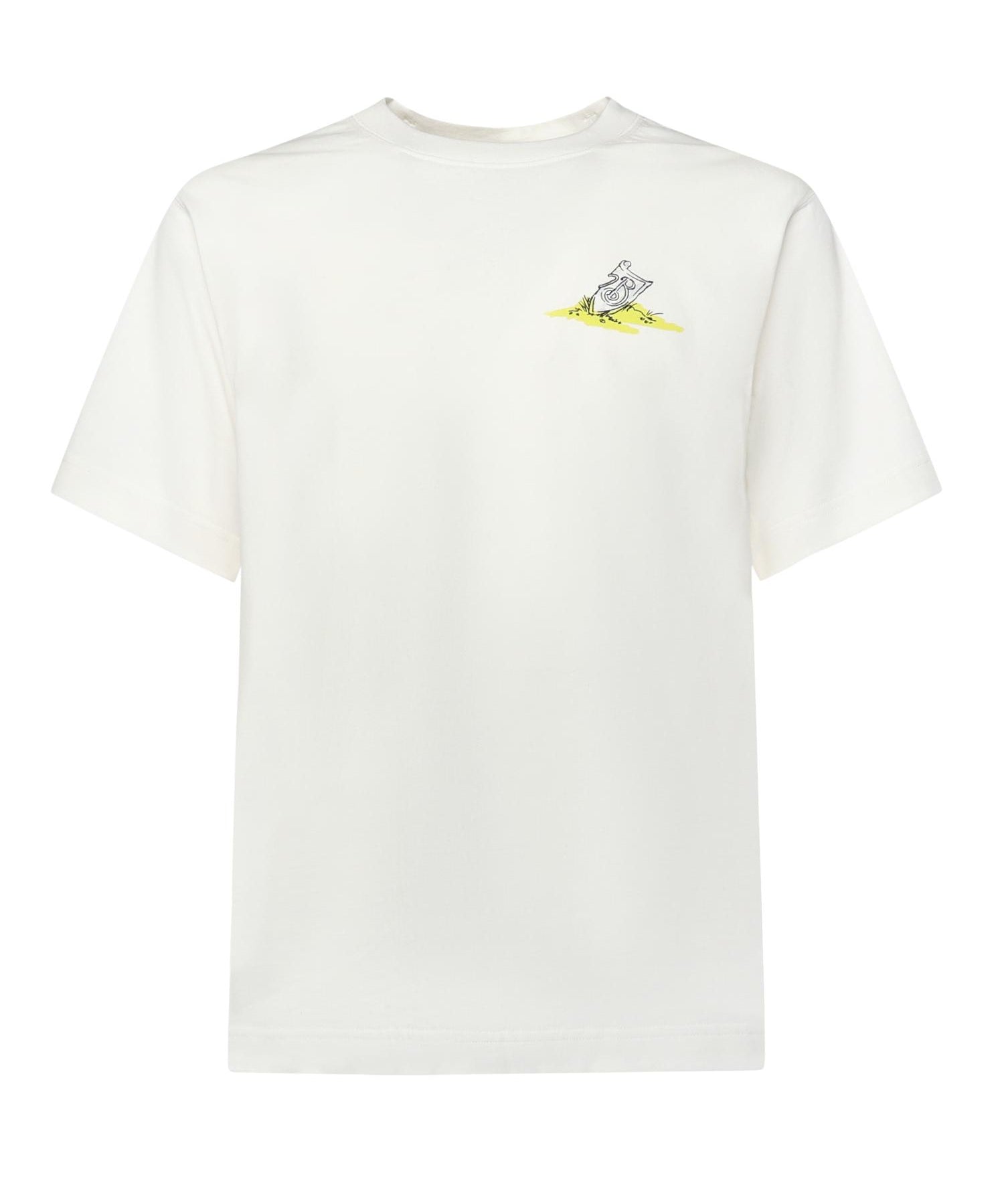 T-shirt in cotone Sleeping Knight 8119044 B7078 BURBERRY 