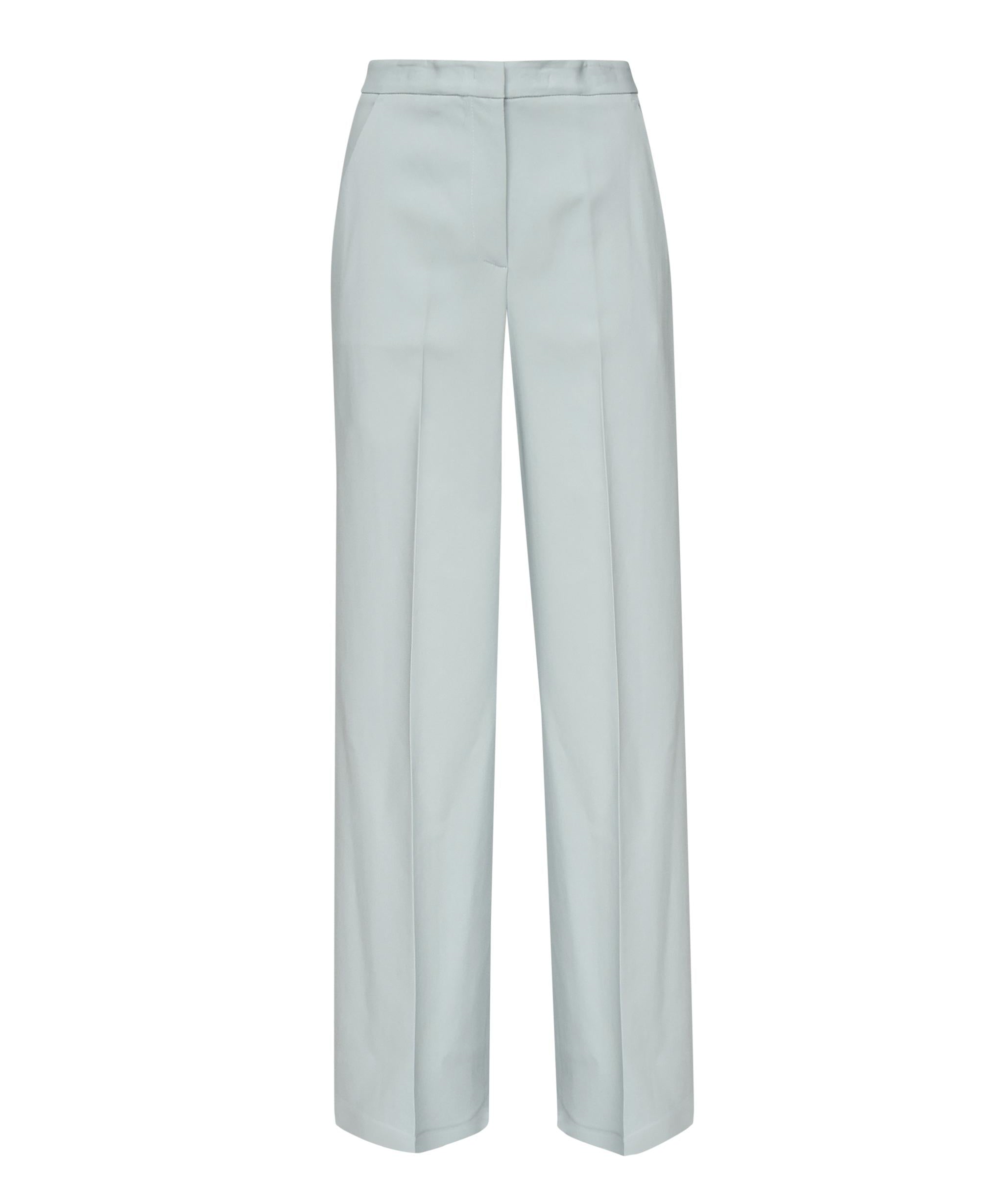 Pantaloni wide-leg in cady 100331 A213E28 PINKO 