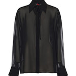 Camicia in chiffon 106393 A35SZ99 PINKO 