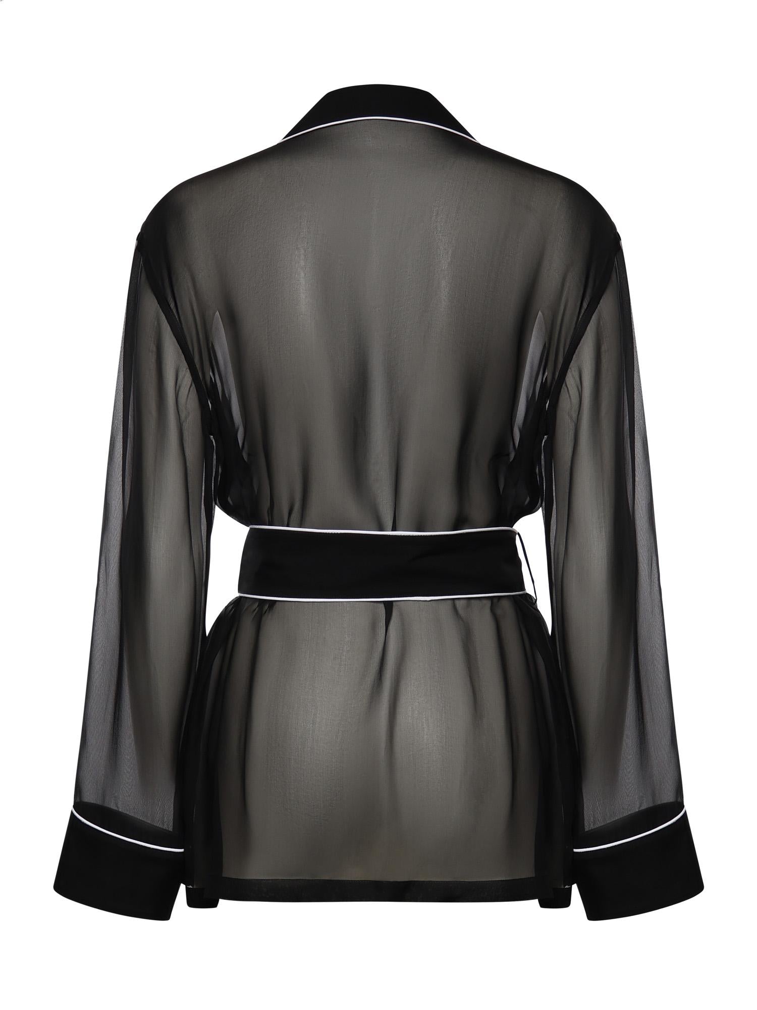 Camicia Vanity in chiffon F5U33T FU1ATN0000 DOLCE & GABBANA 