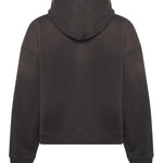 Felpa con cappuccio nera vintage<BR/> MLM100160 17 REPRESENT 